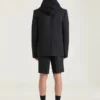 Bermudashorts med dobbelt læg i uld
