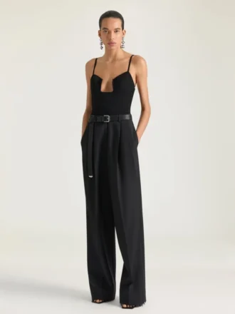 Bodysuit med udskæring i specialstrik