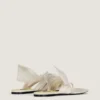 Boudoir-sandaler i nappalæder med sløjfe Boudoir-sandaler i nappalæder med sløjfe