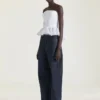 Bustier-cape-top i blonder