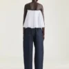 Bustier-cape-top i blonder