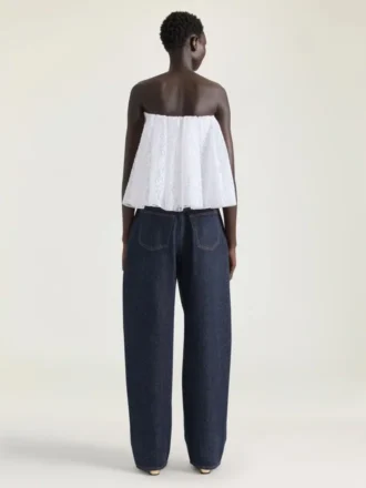 Bustier-cape-top i blonder