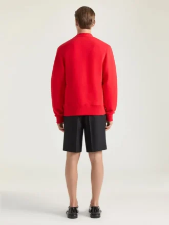 Cardigan i bomuld med Givenchy Paris Gros Grain