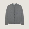 Cardigan i uld og kashmir Cardigan i uld og kashmir
