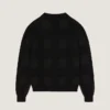 Cardigan med lynlås i bomuld, broderet med Givenchy Paris Cardigan med lynlås i bomuld, broderet med Givenchy Paris