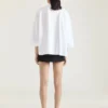 Skåret miniskirt i uld Skåret miniskirt i uld