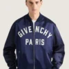 Couture-bomberjakke i satin med broderet Givenchy Paris Couture-bomberjakke i satin med broderet Givenchy Paris