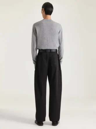 Sweater i uld og kashmir med broderet Givenchy Paris