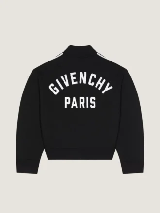 Couture-cardigan med søm i uld fra Givenchy Paris Jacquard