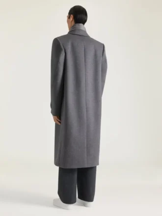 Couture-frakke i uld og kashmir