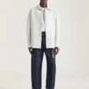 Couture-overskjorte i læder Couture-overskjorte i læder