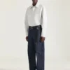 Couture-overskjorte i læder Couture-overskjorte i læder