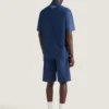 Couture Seam Bermuda-shorts i denim med Givenchy-stempel Couture Seam Bermuda-shorts i denim med Givenchy-stempel