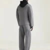 Couture Seam Cargo-bukser i sildebensmønstret denim Couture Seam Cargo-bukser i sildebensmønstret denim