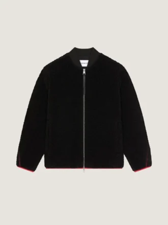 Couture Seam fleecejakke med broderi Givenchy Paris