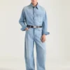 Couture Seam lyseblå jeans Couture Seam lyseblå jeans