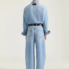 Couture Seam lyseblå jeans Couture Seam lyseblå jeans