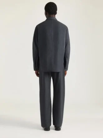 Couture Seam Overshirt i flannel