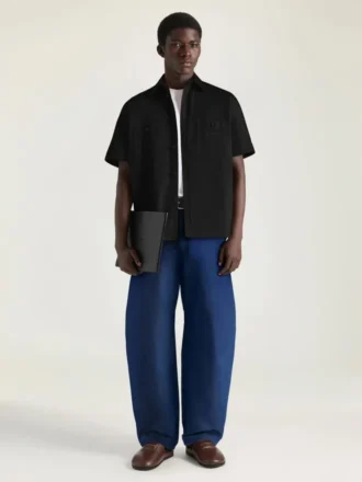 Couture Seam-skjorte i bomuld med Givenchy Paris-patch