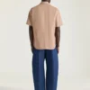 Couture Seam-skjorte i bomuld med Givenchy Paris-patch Couture Seam-skjorte i bomuld med Givenchy Paris-patch