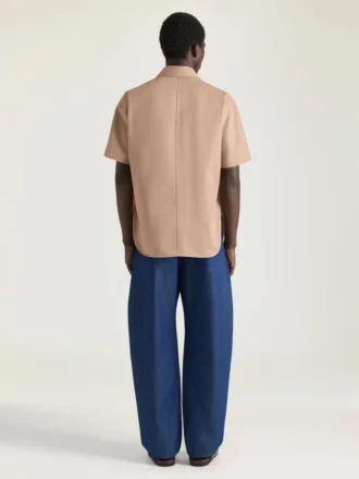 Couture Seam-skjorte i bomuld med Givenchy Paris-patch