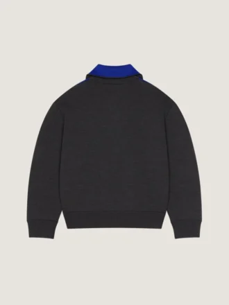 Couture-sømtrøje i uld med Givenchy Paris-jacquard