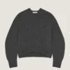 Couture-sweater med søm i alpaca og yakuld