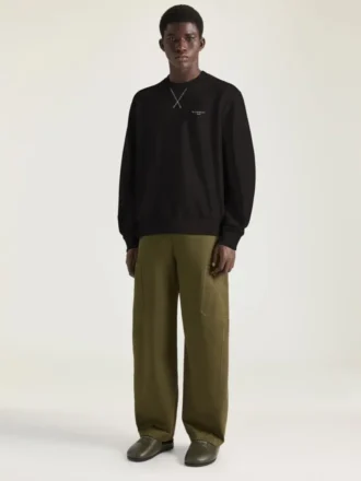 Couture-sweatshirt i fleece med Givenchy Paris