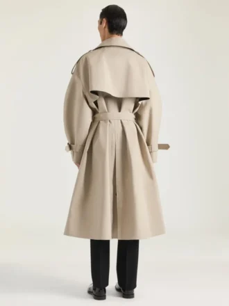 Couture-trenchcoat i bomuld