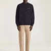 Fleece-sweatshirt med Givenchy Paris Gros Grain