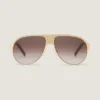 Givenchy Bold solbriller i metal