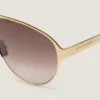 Givenchy Bold solbriller i metal