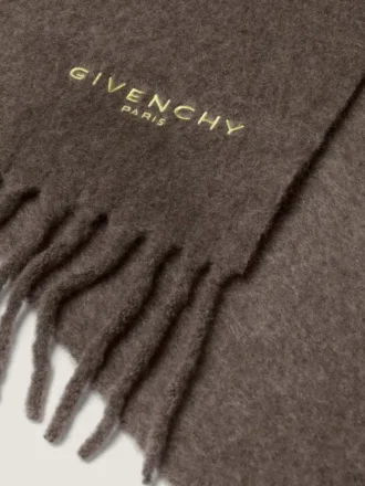 Givenchy Paris stort tørklæde i alpaca-uld