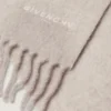 Givenchy Paris stort tørklæde i alpaca-uld Givenchy Paris stort tørklæde i alpaca-uld