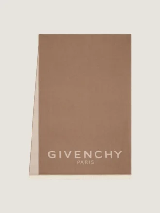 Givenchy Paris tørklæde i uld og kashmir