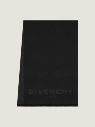Givenchy Paris tørklæde i uld og kashmir
