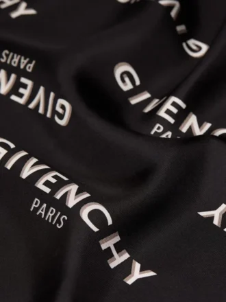 Givenchy Shadow lille firkantet tørklæde i silke