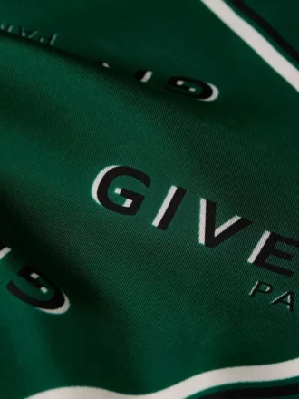 Givenchy Shadow lille firkantet tørklæde i silke