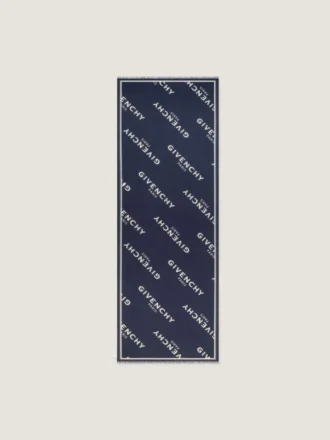 Givenchy Shadow-stole i uld og silke