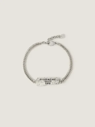 Givenchy Tape-armbånd i metal og emalje