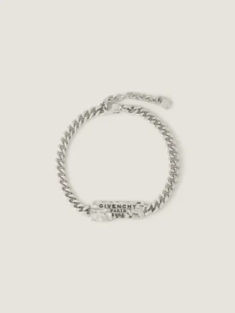 Givenchy Tape-armbånd i metal og emalje