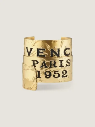 Givenchy Tape-armbånd i metal og emalje