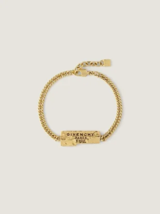 Givenchy Tape-armbånd i metal og emalje