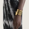 Givenchy Tape-armbånd i metal og emalje