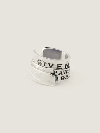 Givenchy Tape Earcuff i metal og emalje