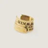 Givenchy Tape Earcuff i metal og emalje Givenchy Tape Earcuff i metal og emalje