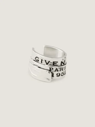 Givenchy Tape Earcuff i metal og emalje
