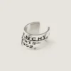 Givenchy Tape Earcuff i metal og emalje