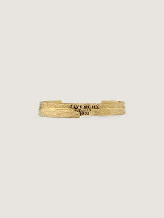 Givenchy Tape manchetarmbånd i metal og emalje