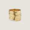 Givenchy Tape-ring i metal og emalje Givenchy Tape-ring i metal og emalje